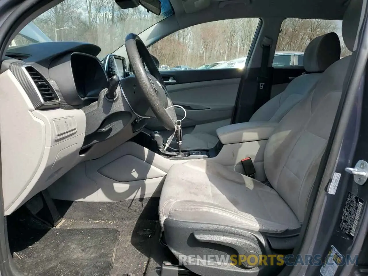 7 Photograph of a damaged car KM8J2CA43KU951625 HYUNDAI TUCSON 2019