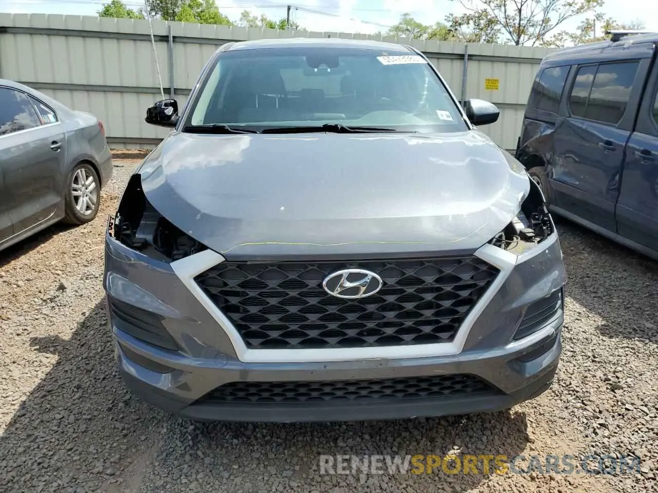 5 Photograph of a damaged car KM8J2CA43KU960387 HYUNDAI TUCSON 2019