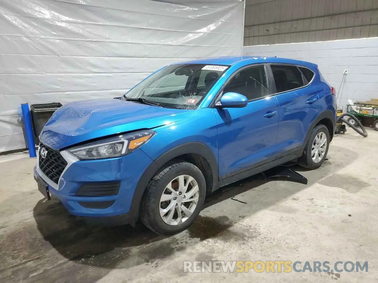 1 Photograph of a damaged car KM8J2CA43KU963189 HYUNDAI TUCSON 2019