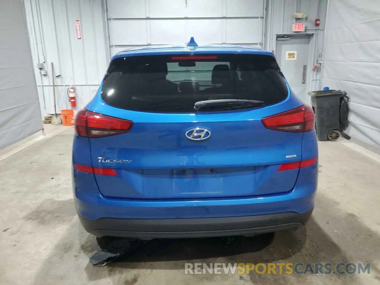 6 Photograph of a damaged car KM8J2CA43KU963189 HYUNDAI TUCSON 2019