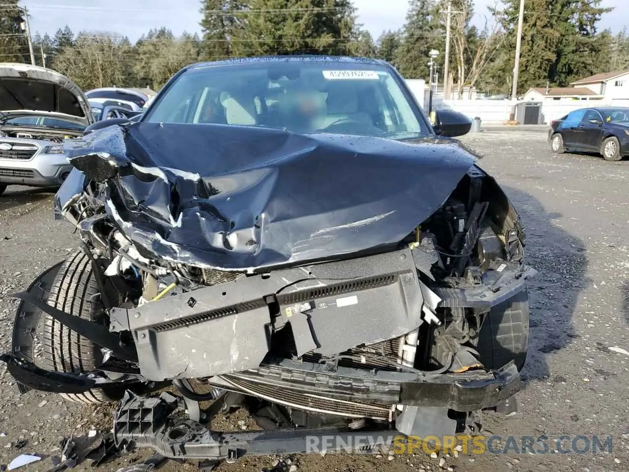 5 Photograph of a damaged car KM8J2CA44KU056788 HYUNDAI TUCSON 2019