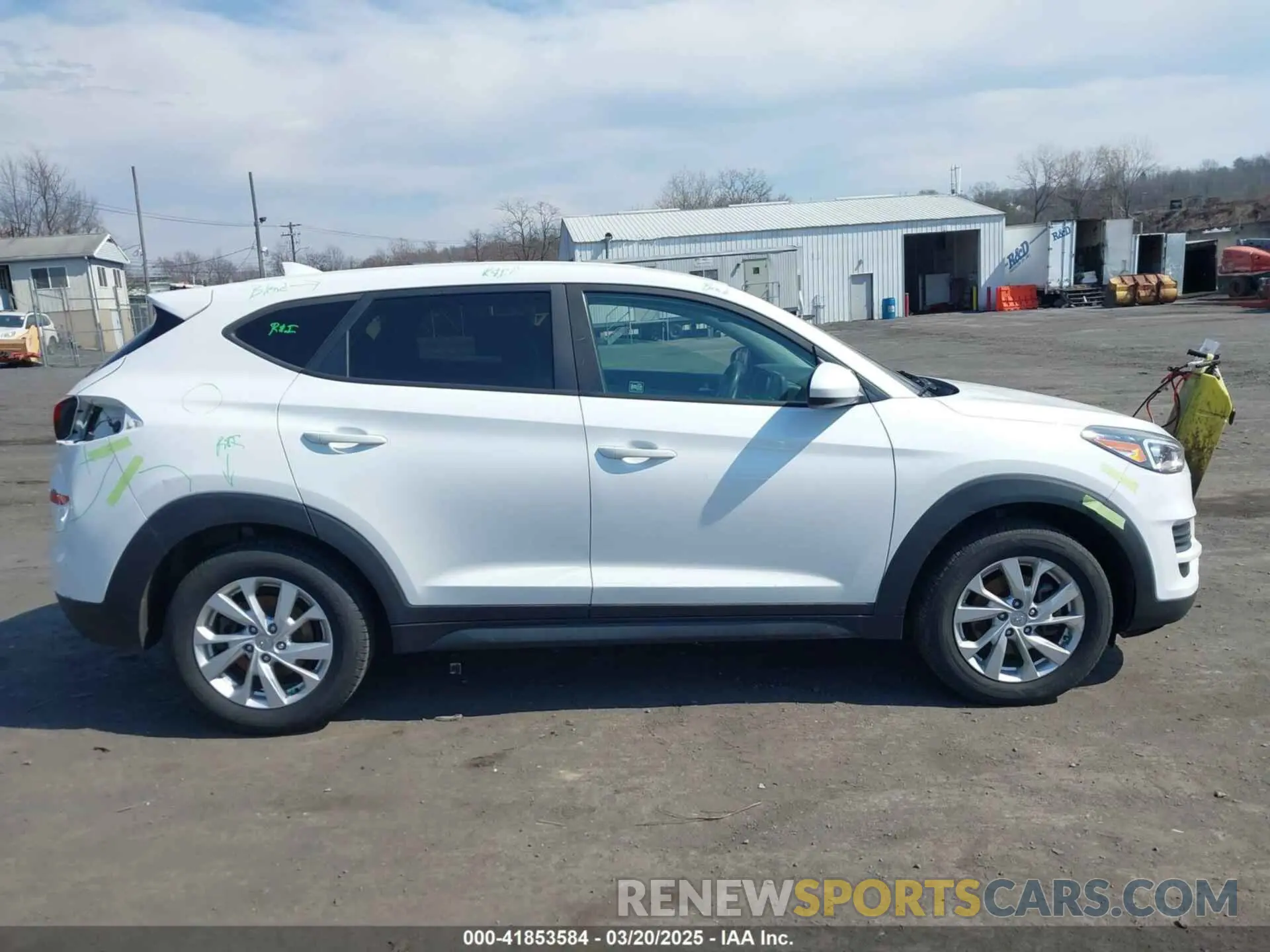 13 Photograph of a damaged car KM8J2CA44KU847421 HYUNDAI TUCSON 2019