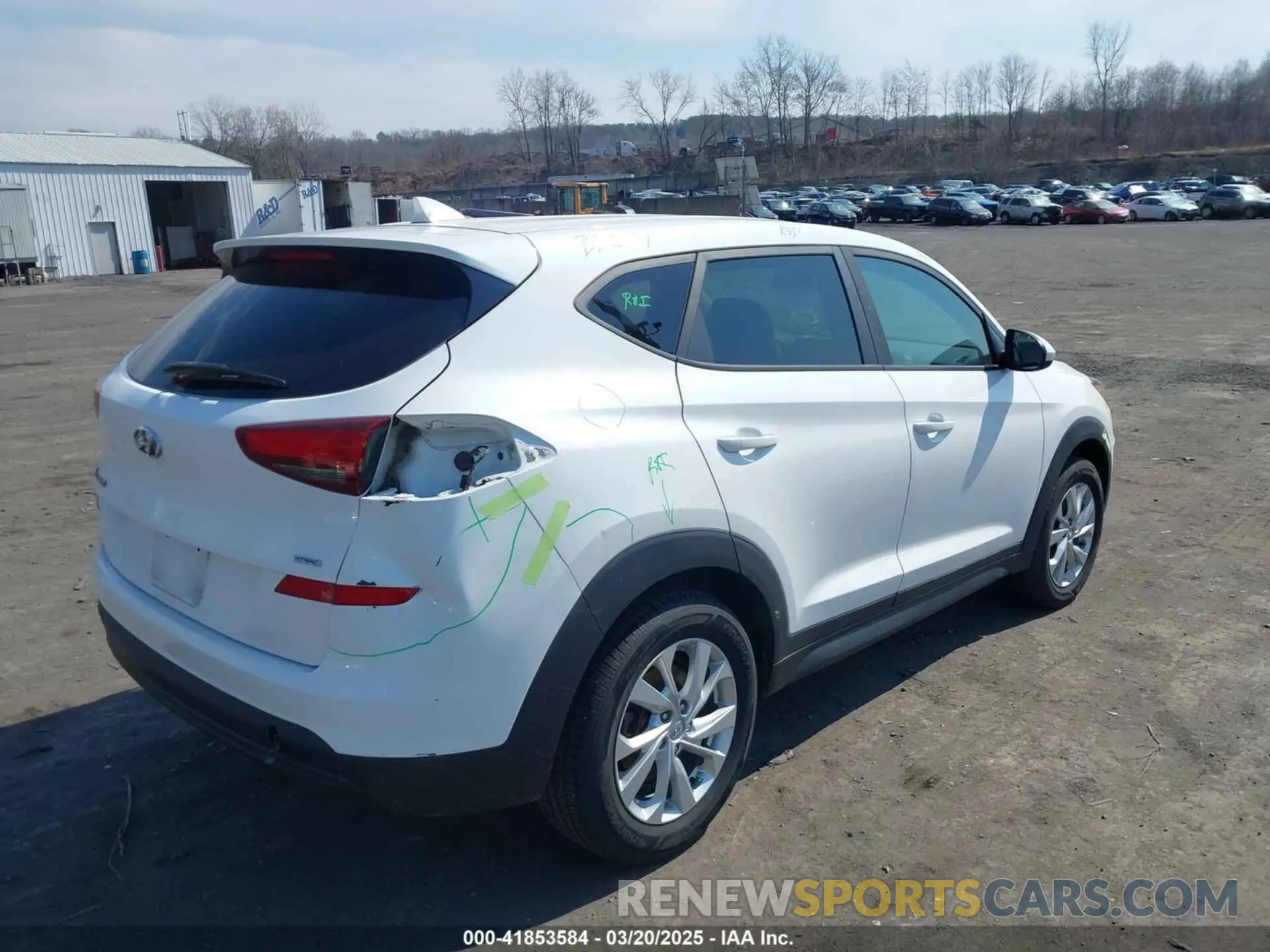 4 Photograph of a damaged car KM8J2CA44KU847421 HYUNDAI TUCSON 2019