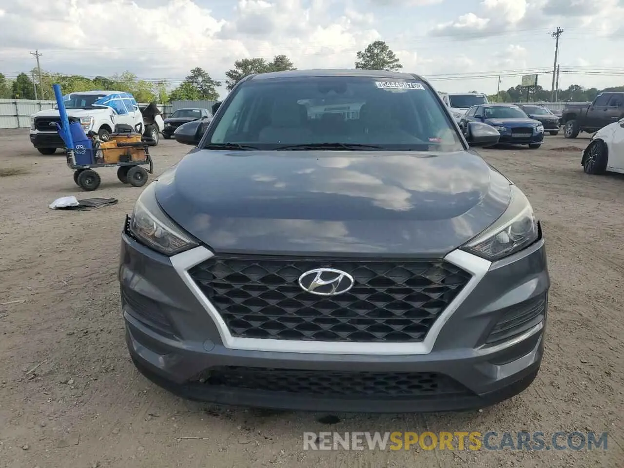5 Photograph of a damaged car KM8J2CA44KU918424 HYUNDAI TUCSON 2019