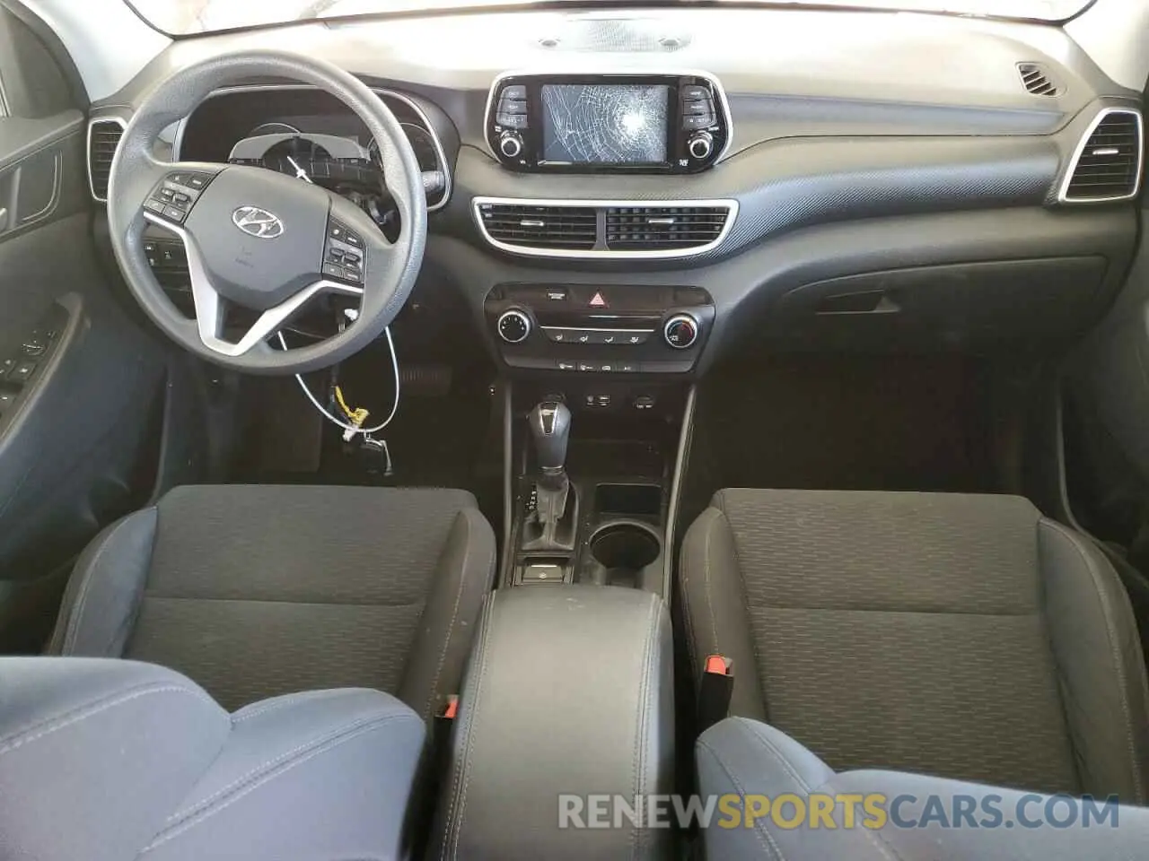 8 Photograph of a damaged car KM8J2CA44KU933327 HYUNDAI TUCSON 2019