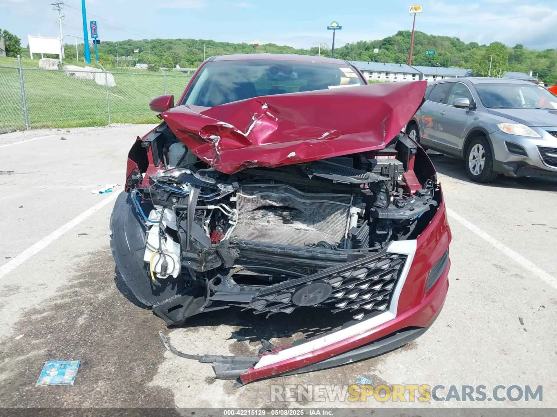 12 Photograph of a damaged car KM8J2CA44KU937152 HYUNDAI TUCSON 2019