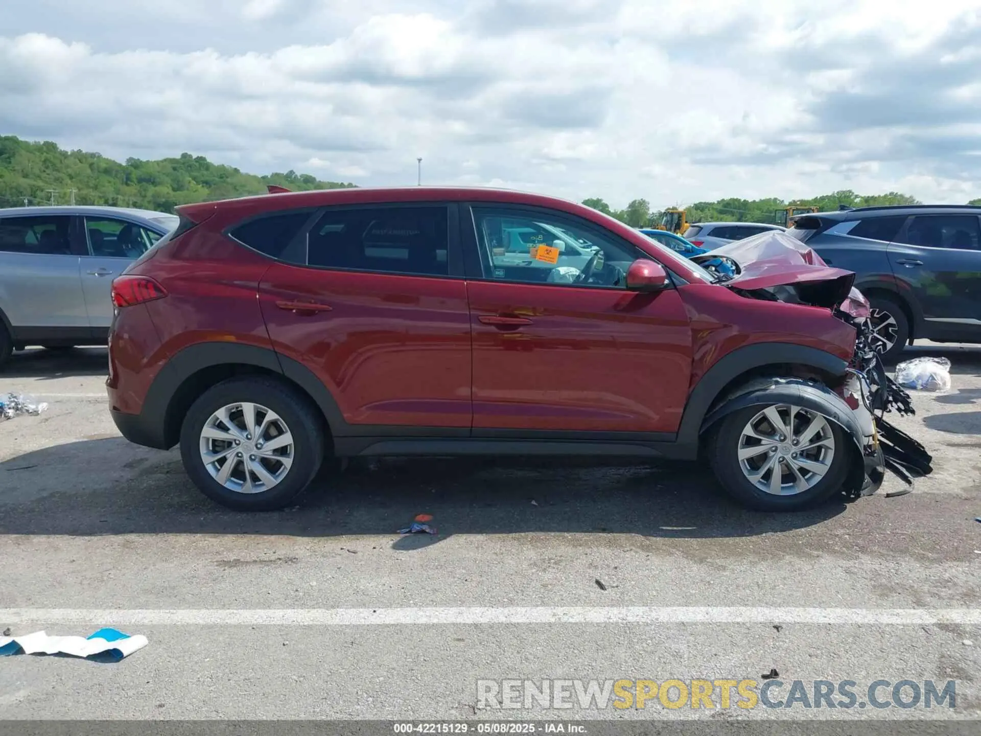 13 Photograph of a damaged car KM8J2CA44KU937152 HYUNDAI TUCSON 2019