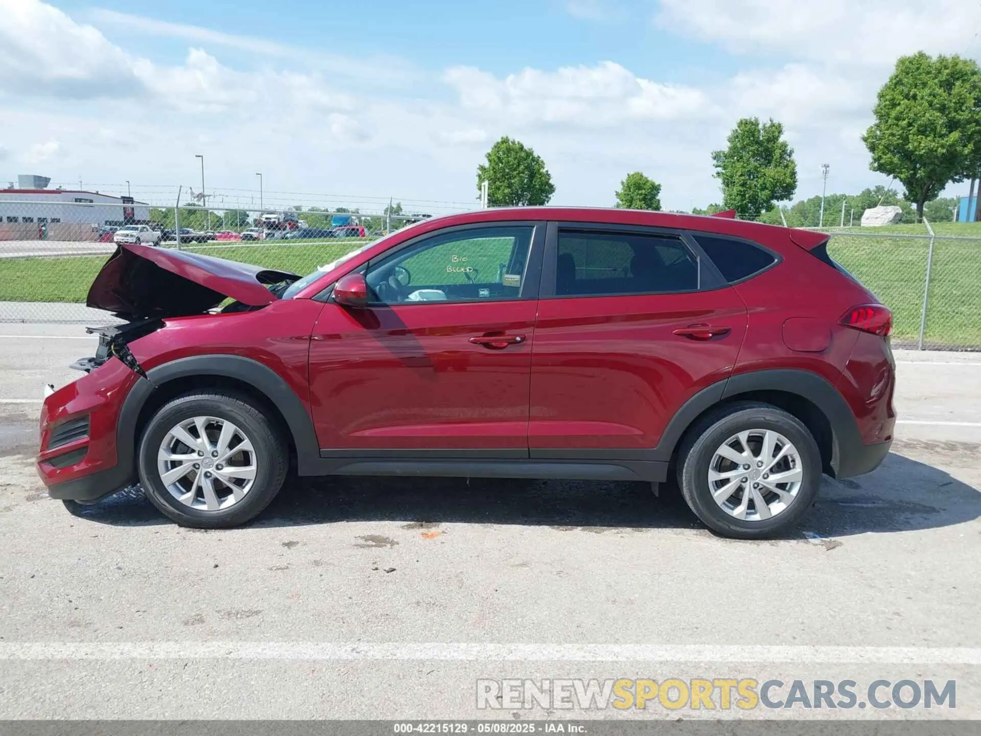 14 Photograph of a damaged car KM8J2CA44KU937152 HYUNDAI TUCSON 2019