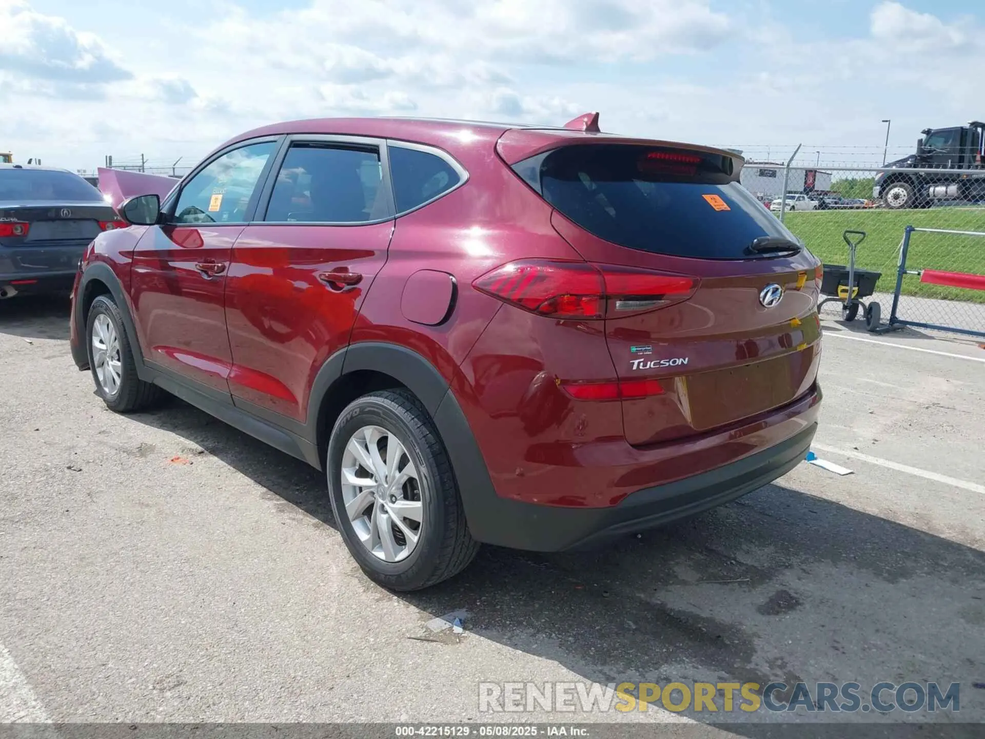 3 Photograph of a damaged car KM8J2CA44KU937152 HYUNDAI TUCSON 2019