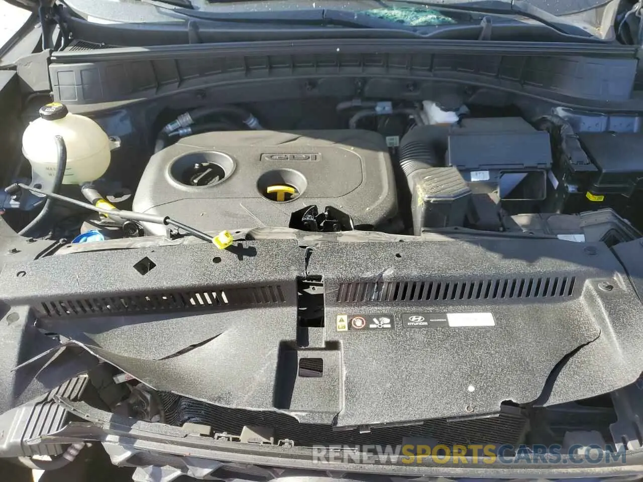12 Photograph of a damaged car KM8J2CA44KU937913 HYUNDAI TUCSON 2019