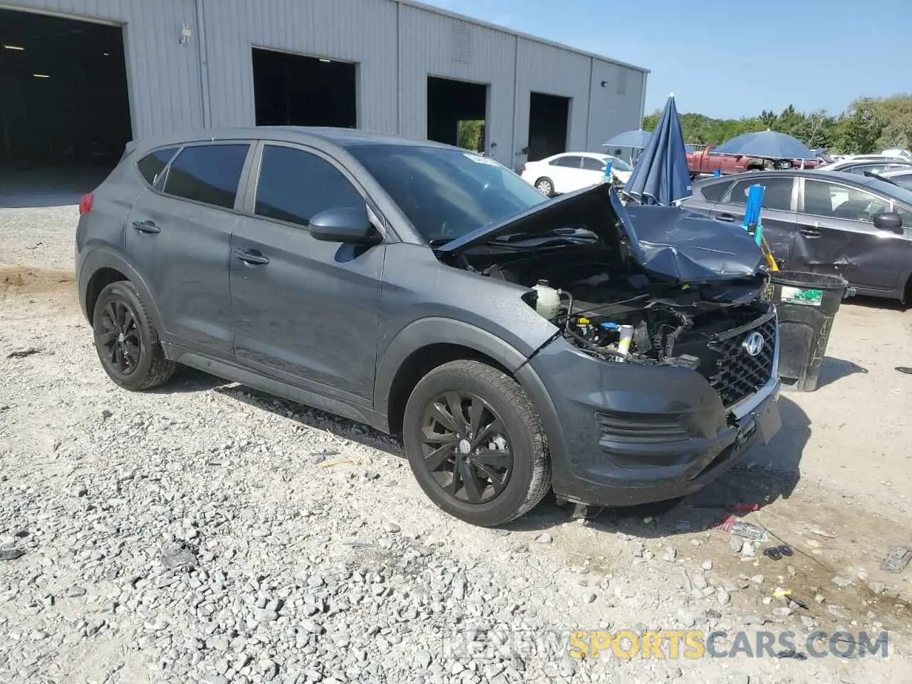 4 Photograph of a damaged car KM8J2CA44KU937913 HYUNDAI TUCSON 2019