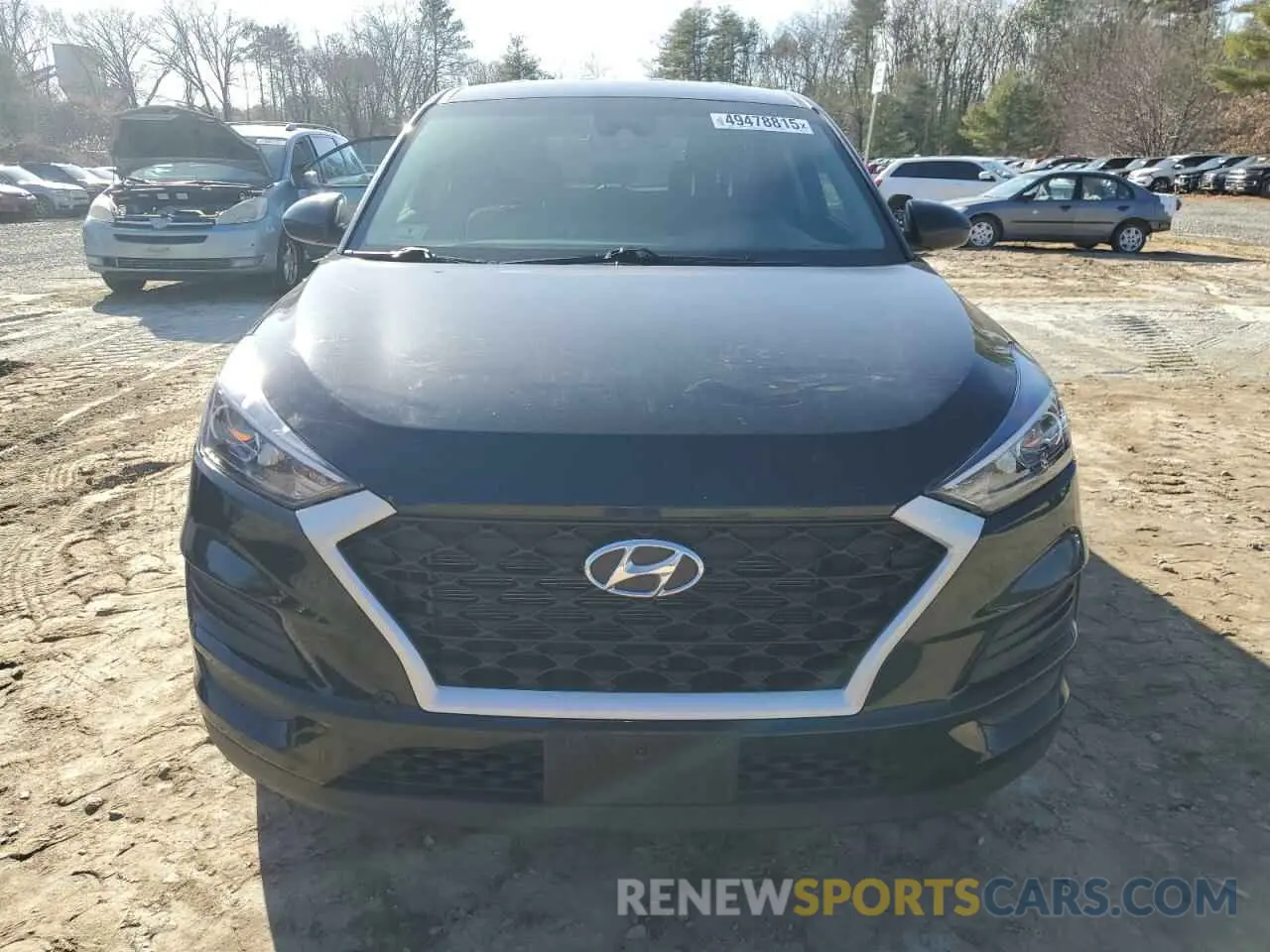 5 Photograph of a damaged car KM8J2CA44KU938527 HYUNDAI TUCSON 2019