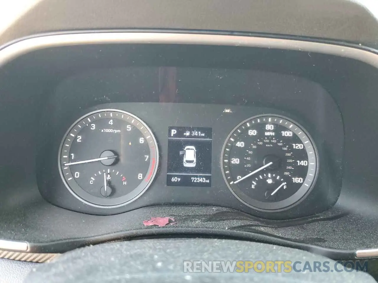 9 Photograph of a damaged car KM8J2CA44KU938527 HYUNDAI TUCSON 2019