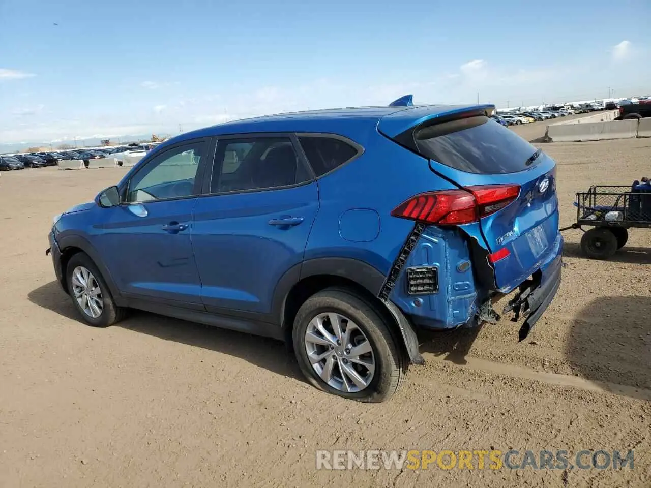 2 Photograph of a damaged car KM8J2CA45KU006188 HYUNDAI TUCSON 2019