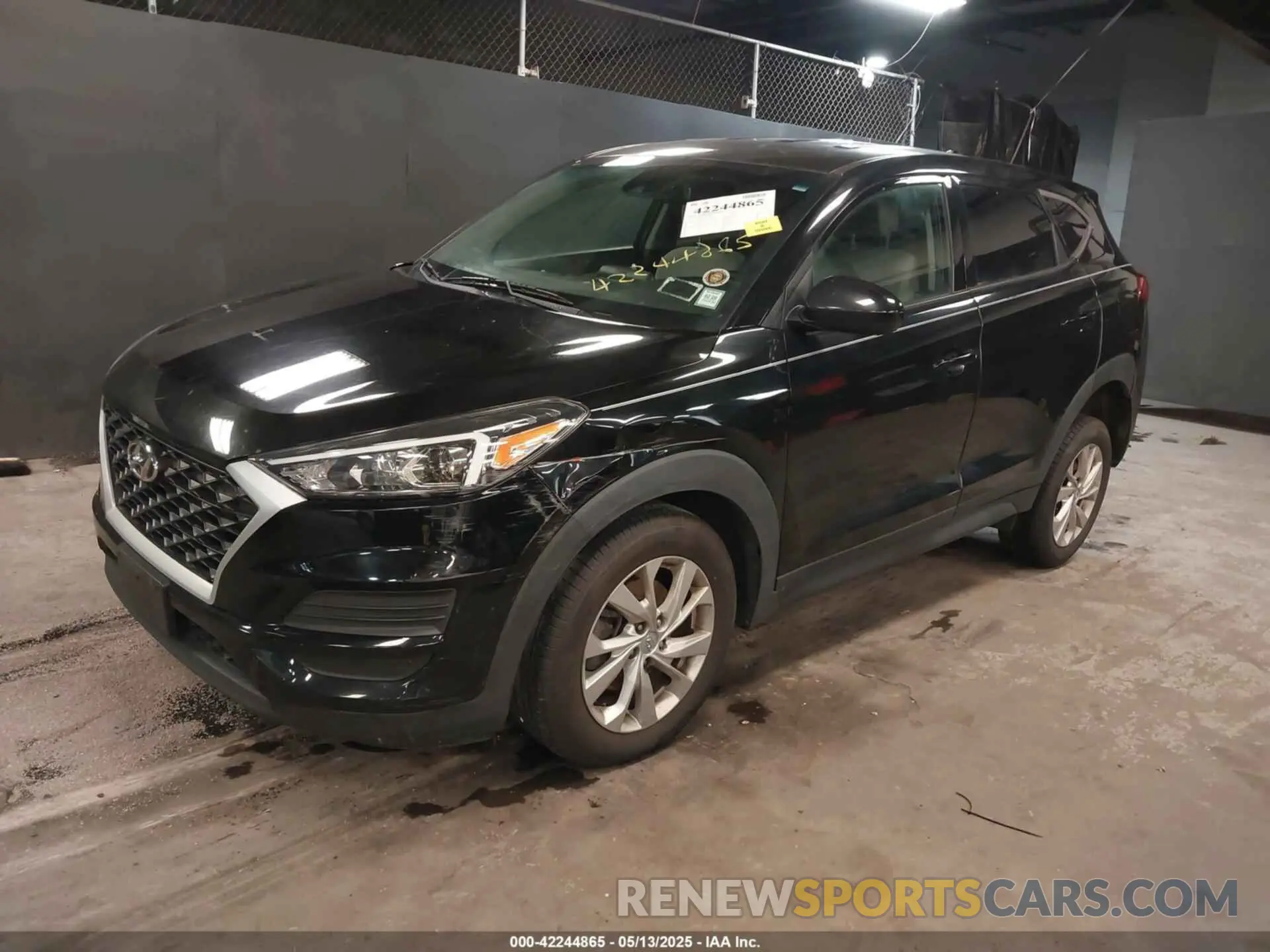 2 Photograph of a damaged car KM8J2CA45KU065869 HYUNDAI TUCSON 2019