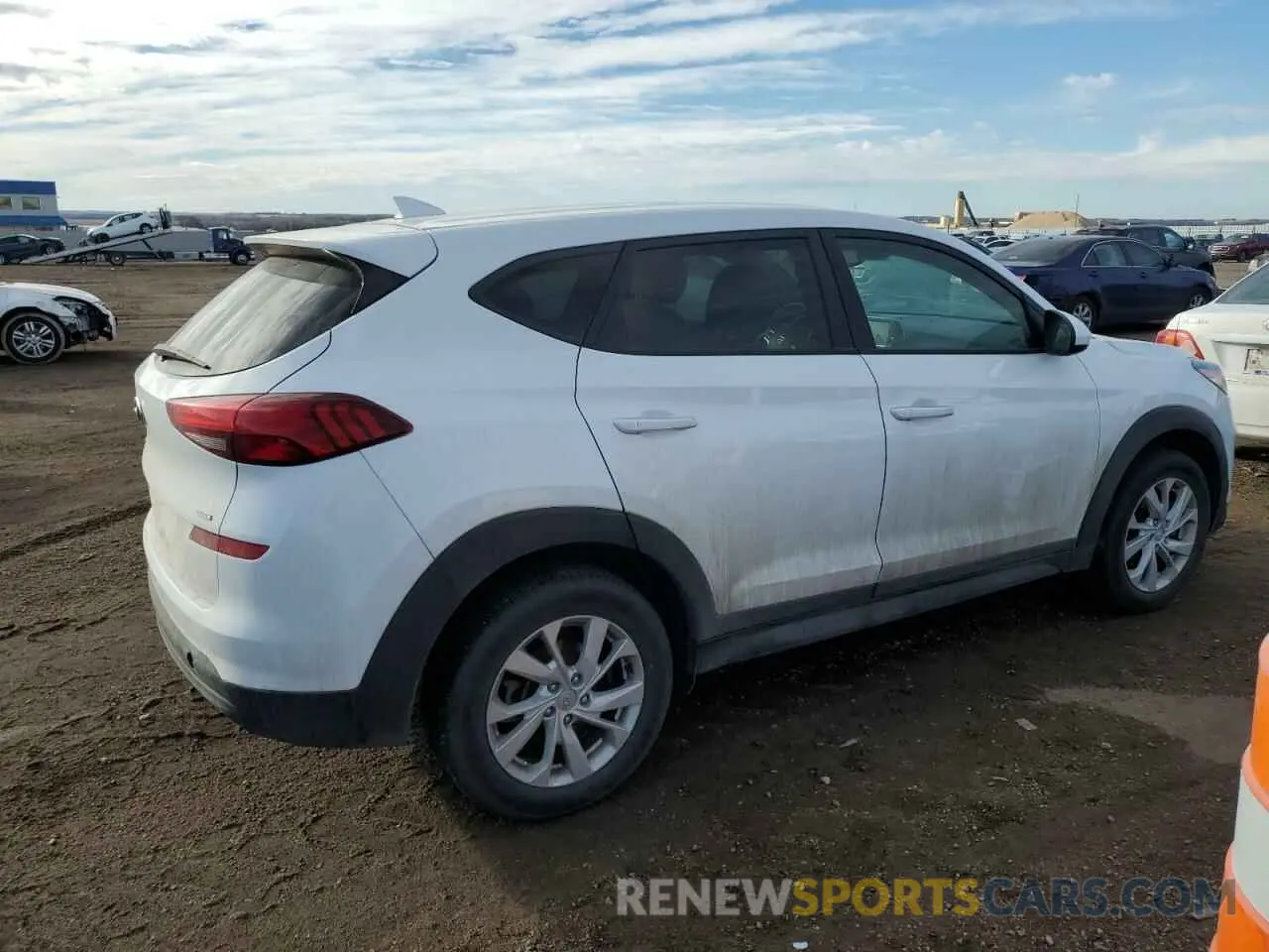 3 Photograph of a damaged car KM8J2CA45KU871033 HYUNDAI TUCSON 2019
