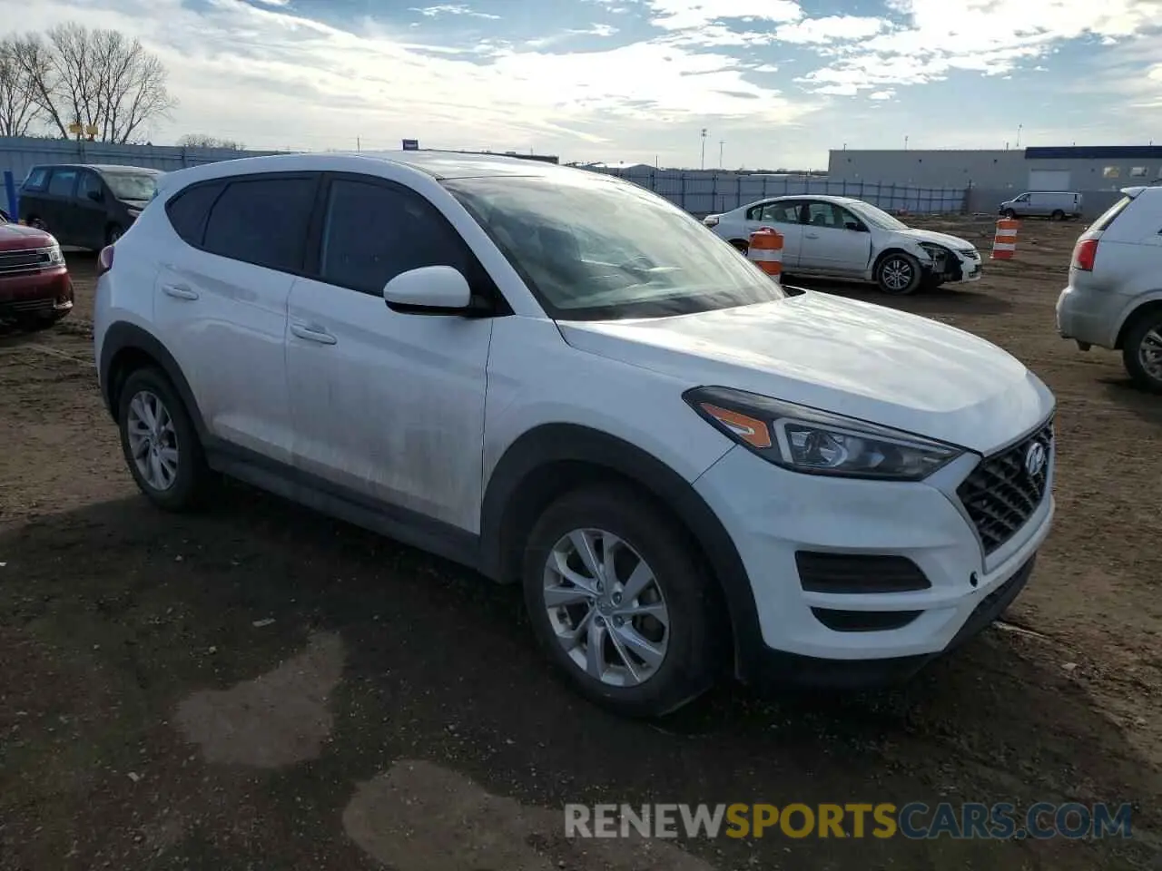 4 Photograph of a damaged car KM8J2CA45KU871033 HYUNDAI TUCSON 2019