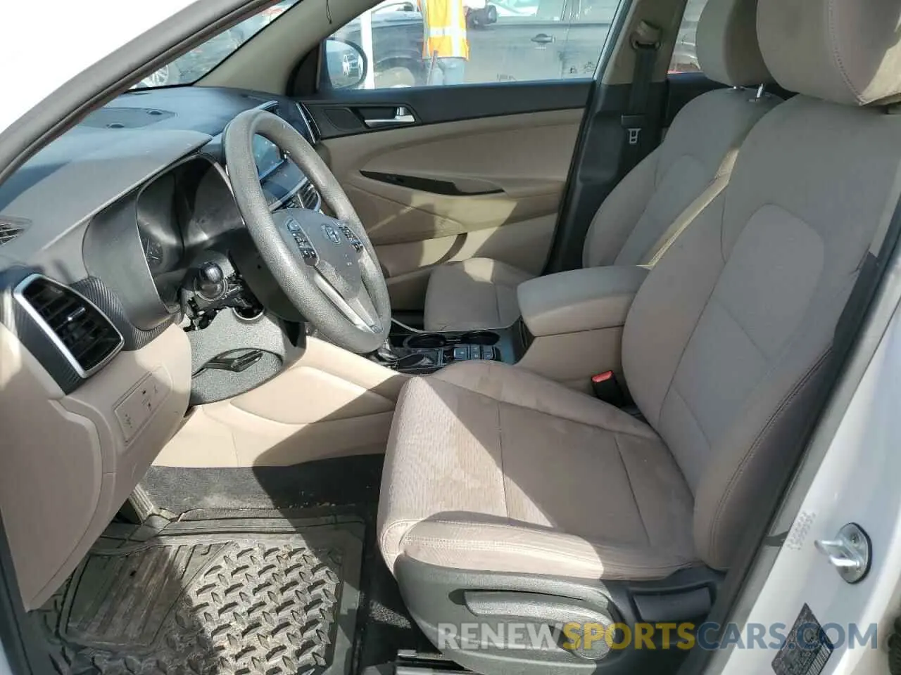 7 Photograph of a damaged car KM8J2CA45KU871033 HYUNDAI TUCSON 2019