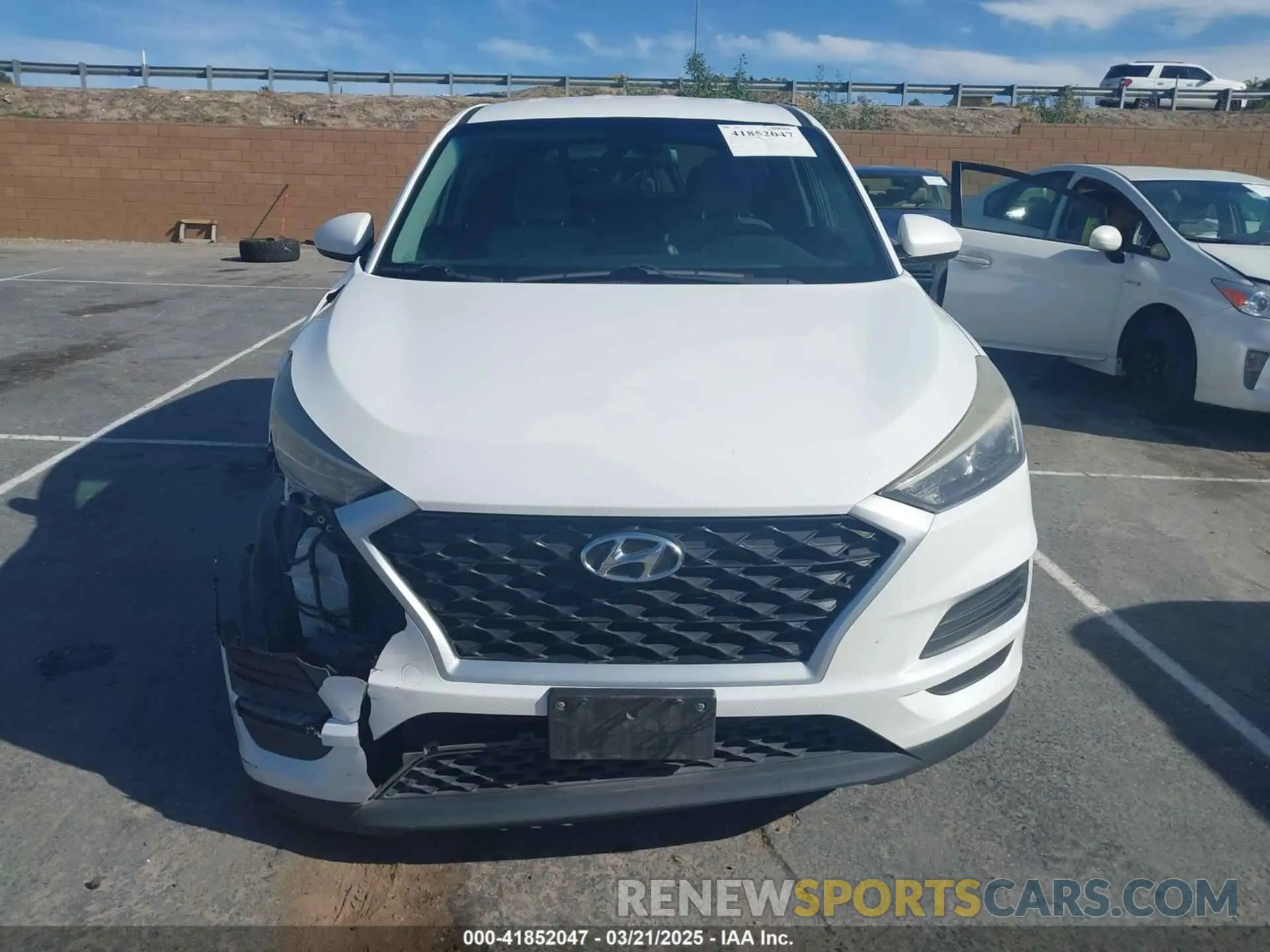 12 Photograph of a damaged car KM8J2CA45KU912115 HYUNDAI TUCSON 2019