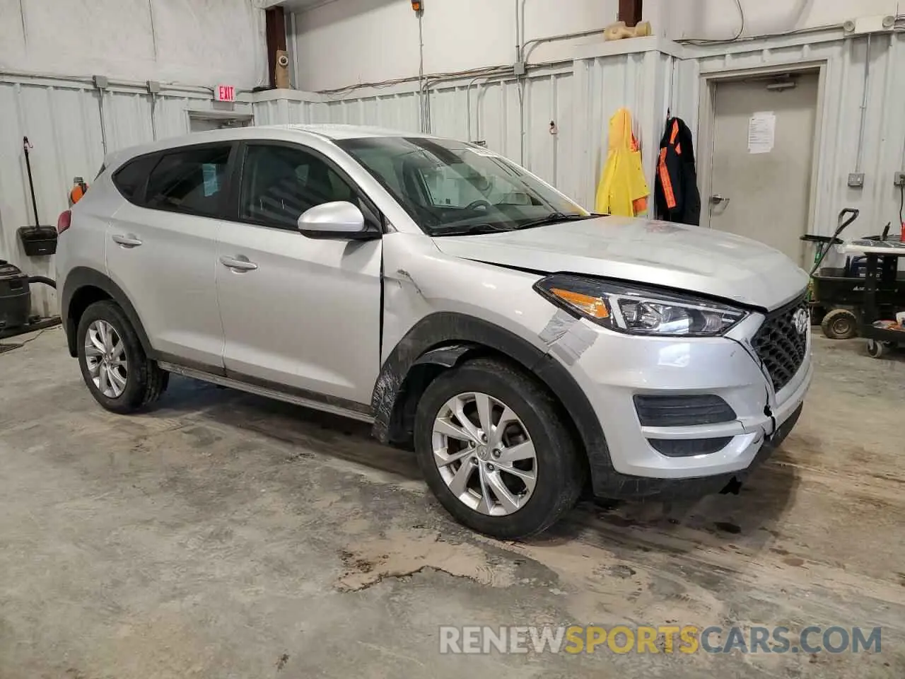 4 Photograph of a damaged car KM8J2CA45KU916973 HYUNDAI TUCSON 2019