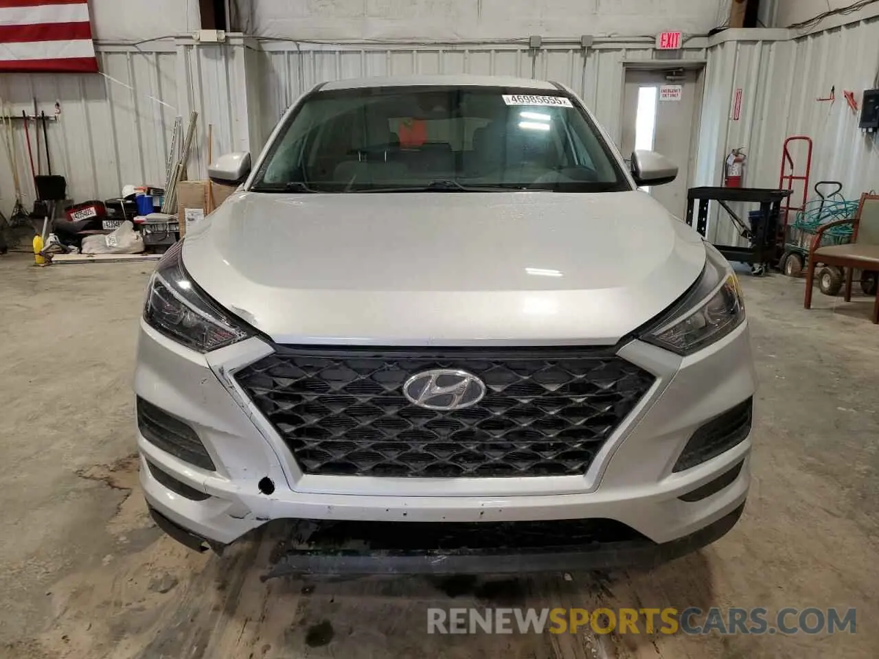 5 Photograph of a damaged car KM8J2CA45KU916973 HYUNDAI TUCSON 2019