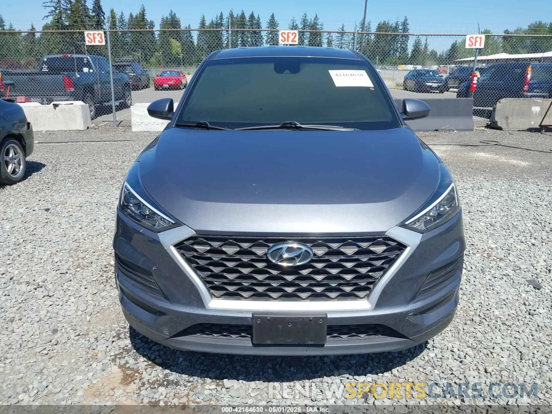 11 Photograph of a damaged car KM8J2CA45KU990734 HYUNDAI TUCSON 2019