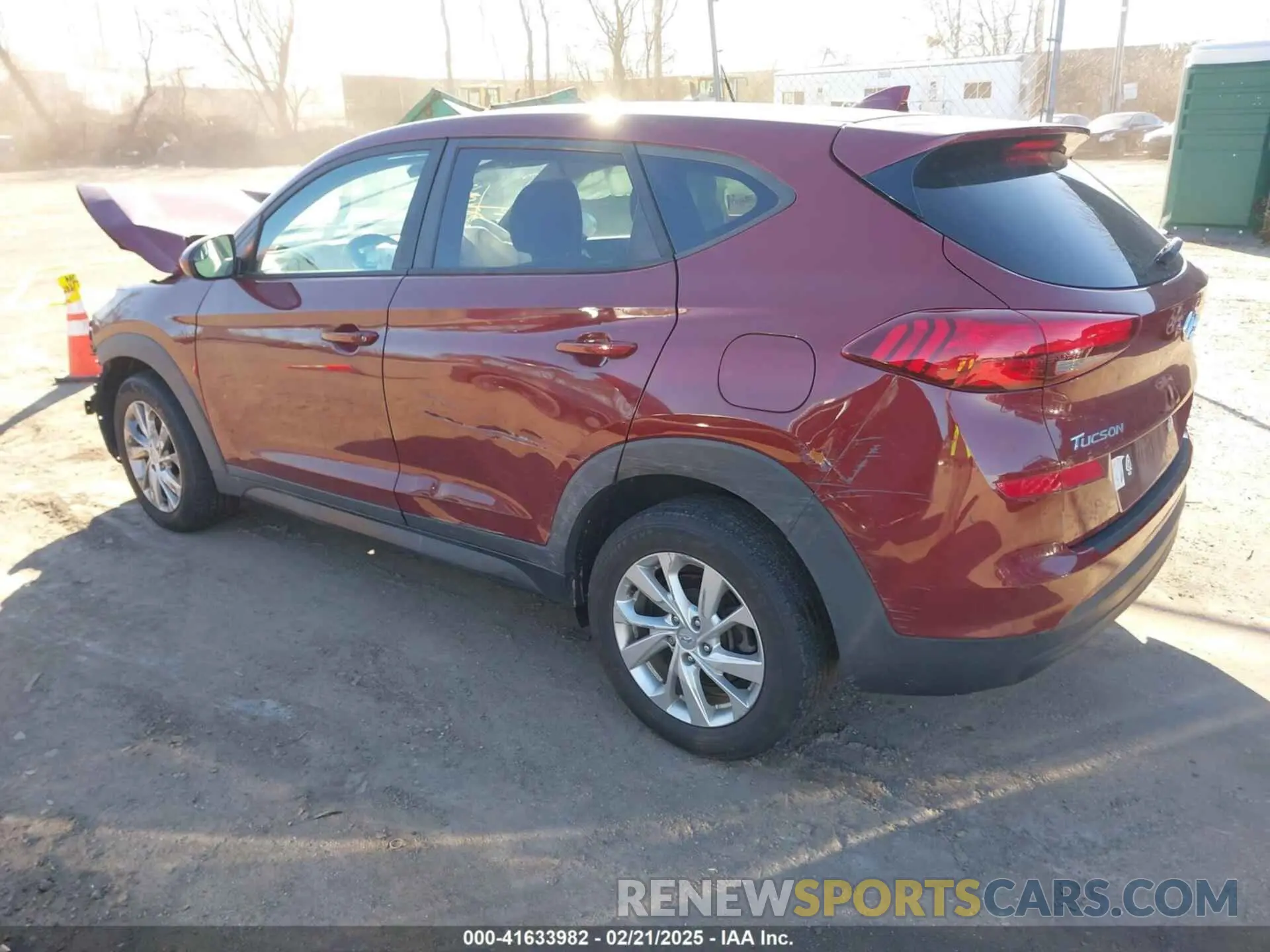 3 Photograph of a damaged car KM8J2CA46KU023517 HYUNDAI TUCSON 2019