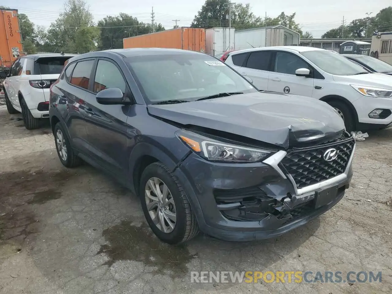 4 Photograph of a damaged car KM8J2CA46KU840034 HYUNDAI TUCSON 2019