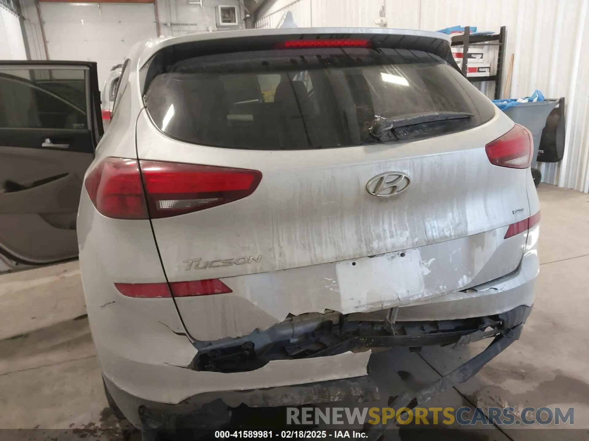 6 Photograph of a damaged car KM8J2CA46KU851423 HYUNDAI TUCSON 2019