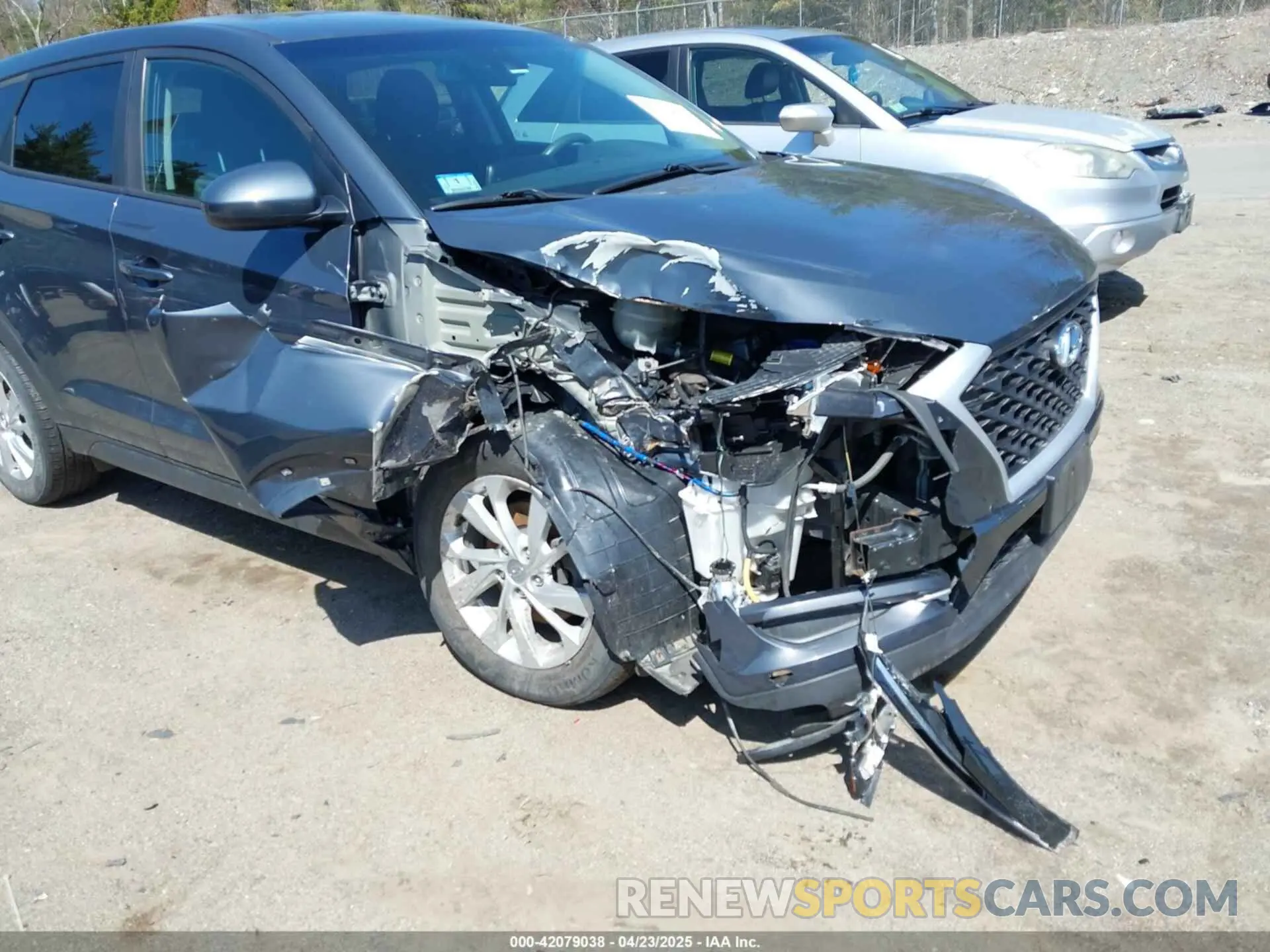 6 Photograph of a damaged car KM8J2CA46KU859019 HYUNDAI TUCSON 2019