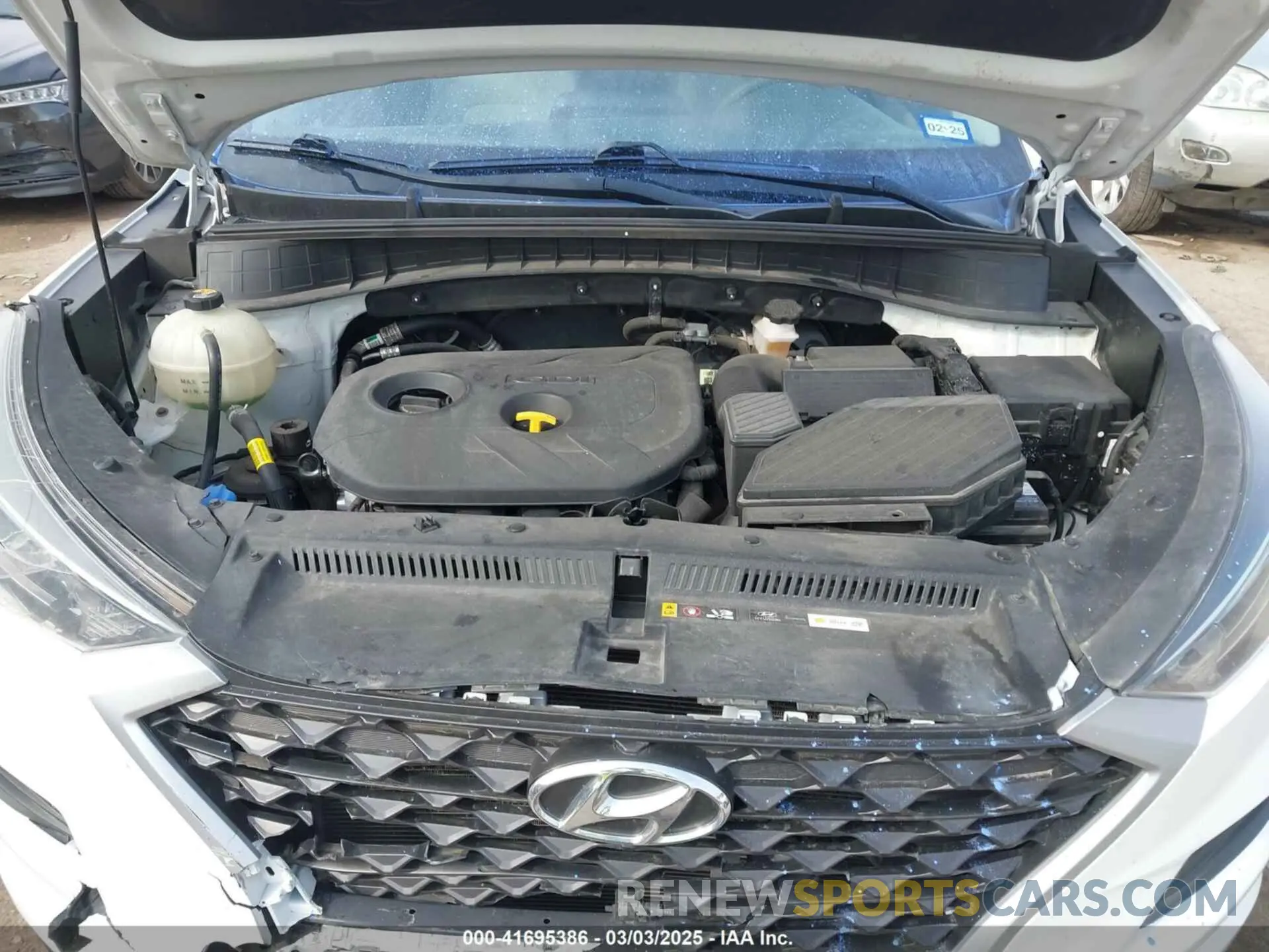 10 Photograph of a damaged car KM8J2CA46KU882221 HYUNDAI TUCSON 2019
