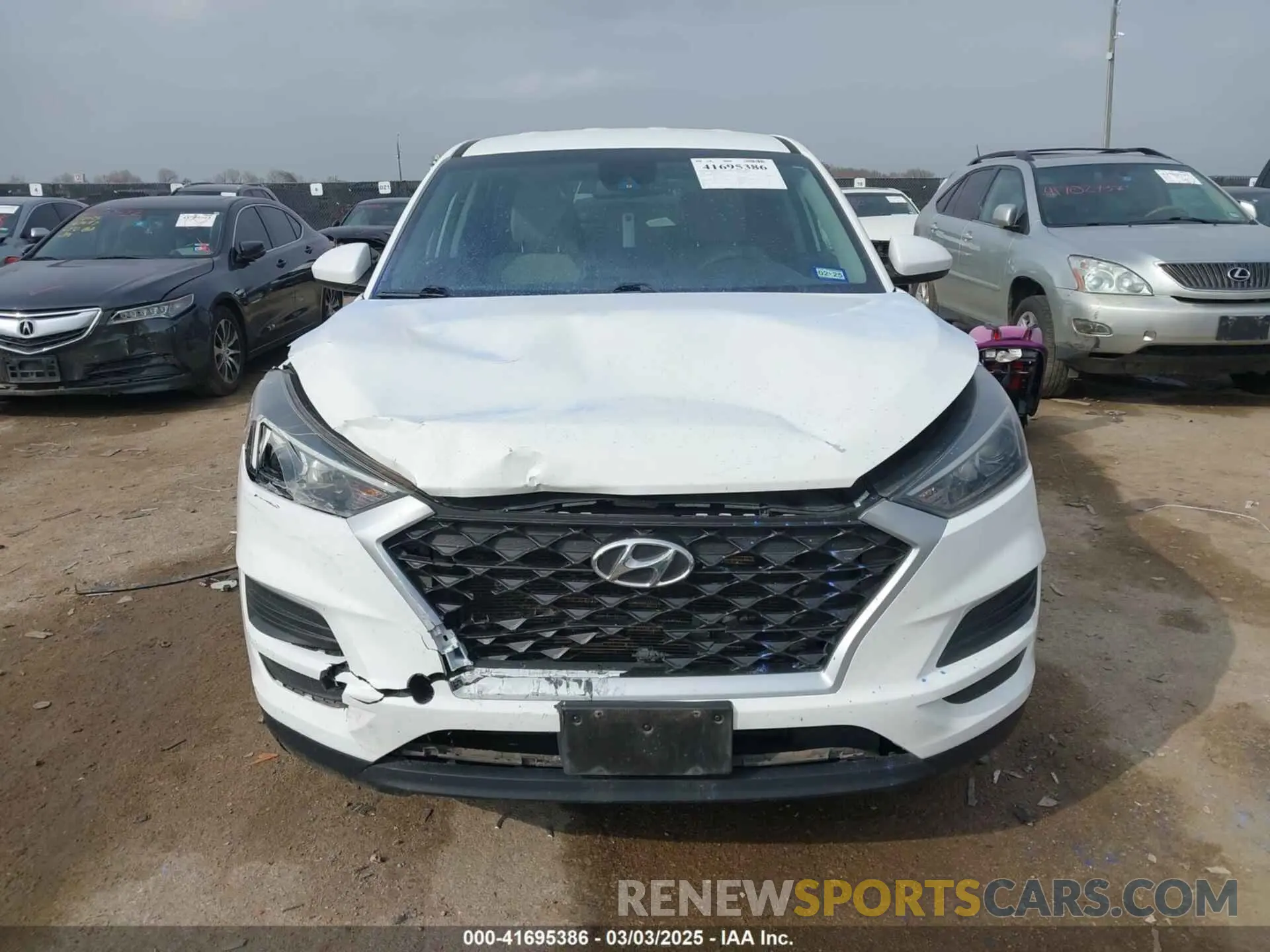 12 Photograph of a damaged car KM8J2CA46KU882221 HYUNDAI TUCSON 2019