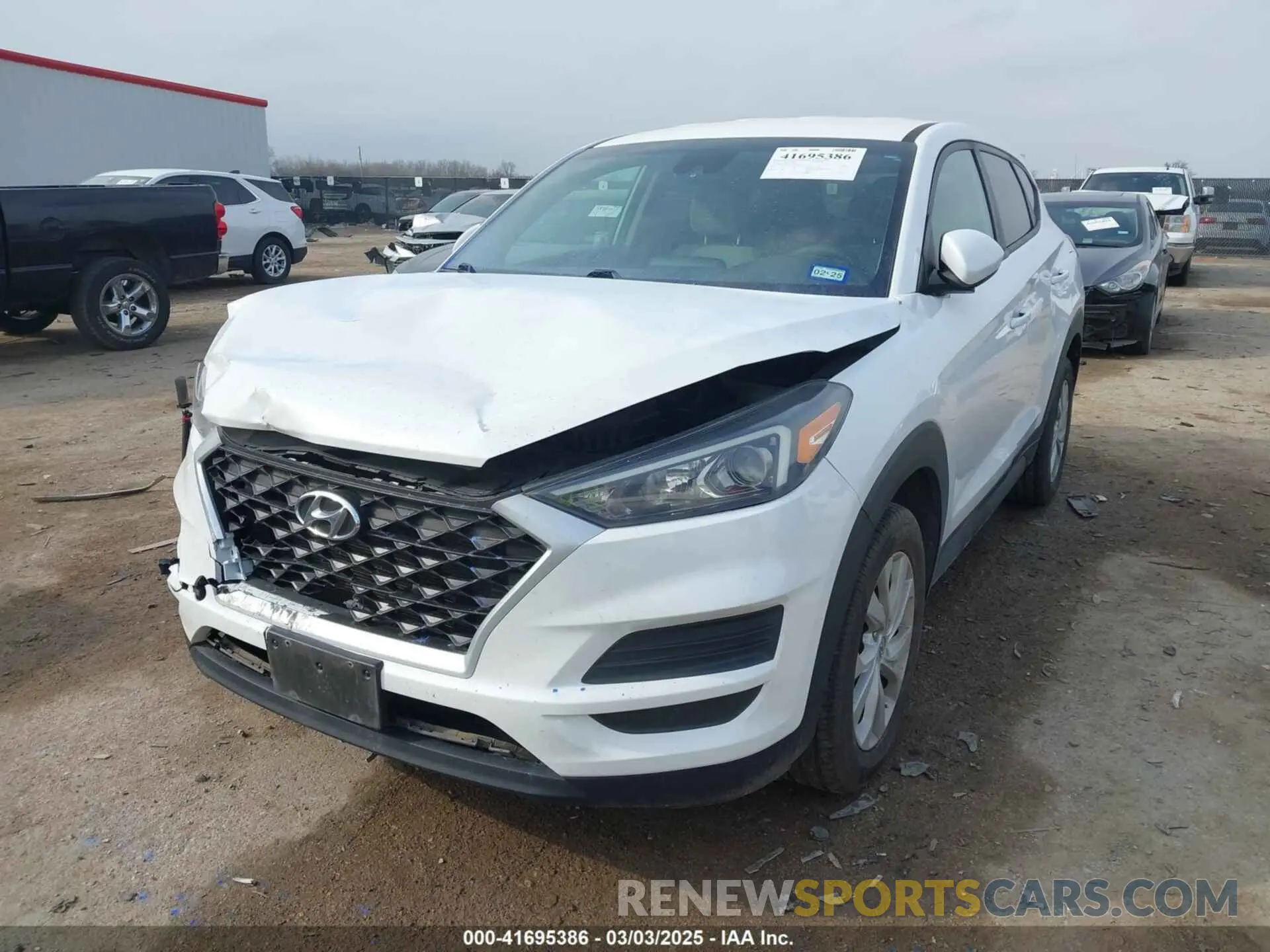 6 Photograph of a damaged car KM8J2CA46KU882221 HYUNDAI TUCSON 2019