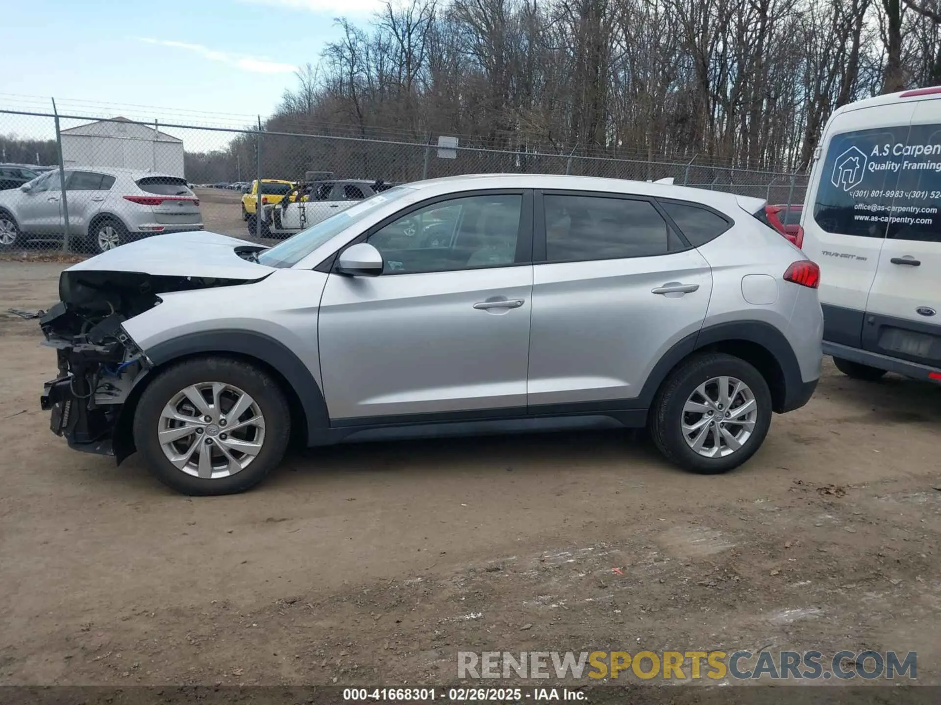 14 Photograph of a damaged car KM8J2CA46KU896913 HYUNDAI TUCSON 2019