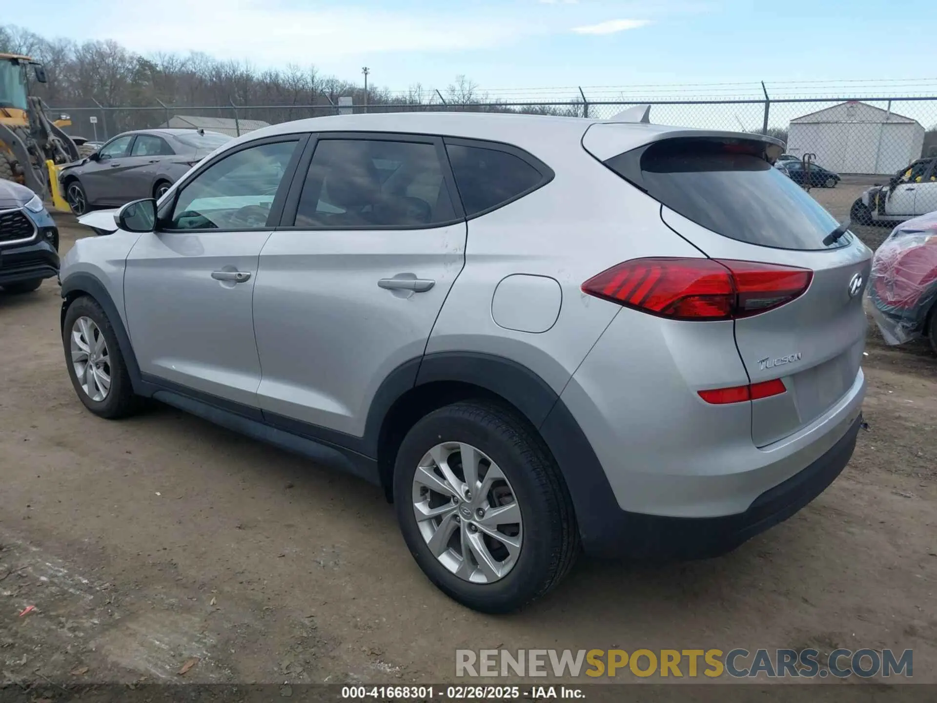 3 Photograph of a damaged car KM8J2CA46KU896913 HYUNDAI TUCSON 2019