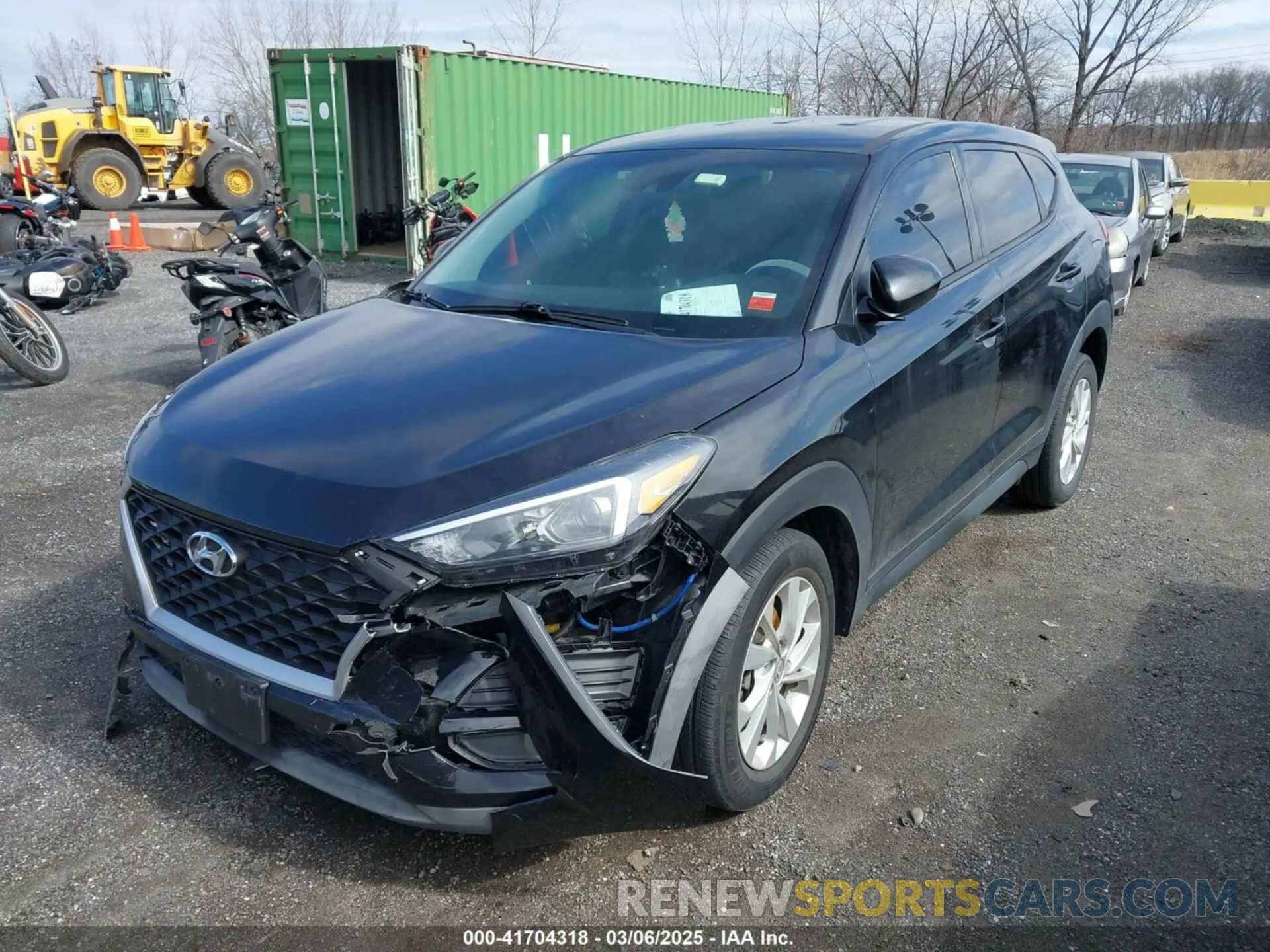 2 Photograph of a damaged car KM8J2CA46KU977863 HYUNDAI TUCSON 2019