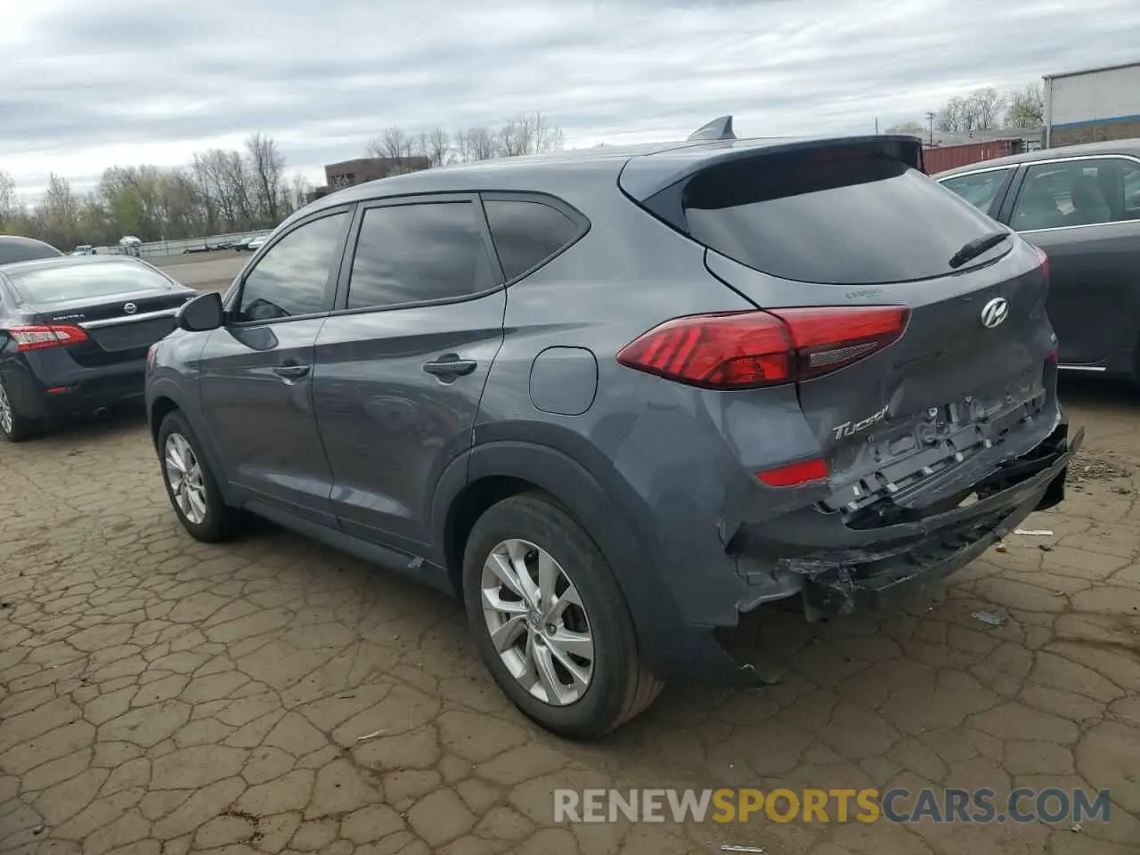 2 Photograph of a damaged car KM8J2CA47KU023560 HYUNDAI TUCSON 2019
