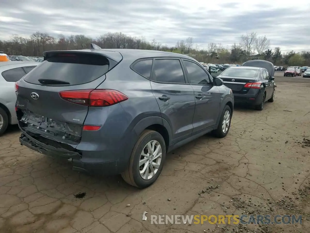 3 Photograph of a damaged car KM8J2CA47KU023560 HYUNDAI TUCSON 2019