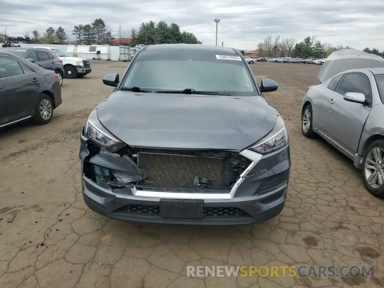 5 Photograph of a damaged car KM8J2CA47KU023560 HYUNDAI TUCSON 2019