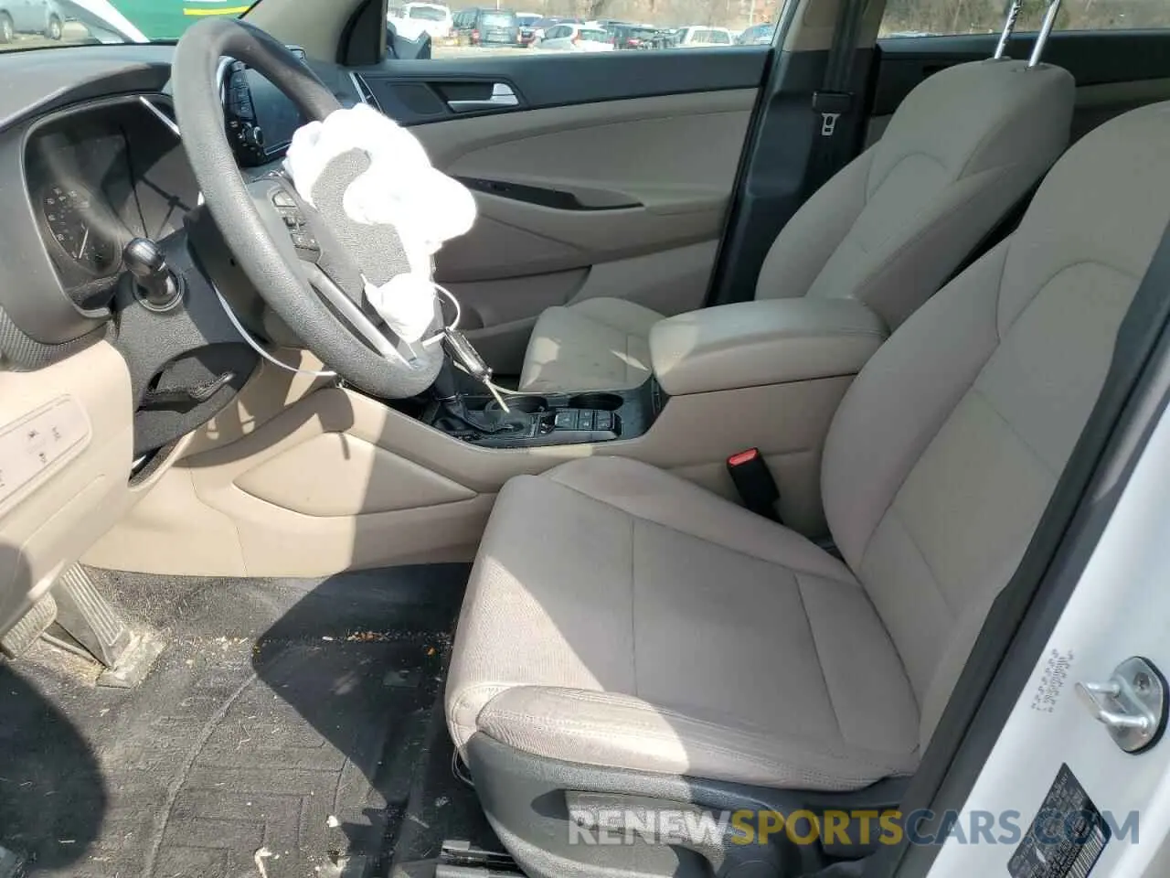 7 Photograph of a damaged car KM8J2CA47KU055568 HYUNDAI TUCSON 2019