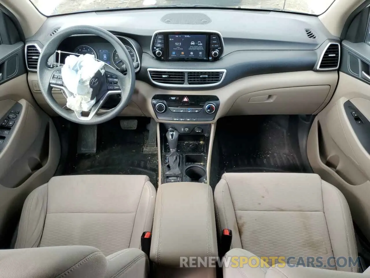 8 Photograph of a damaged car KM8J2CA47KU055568 HYUNDAI TUCSON 2019