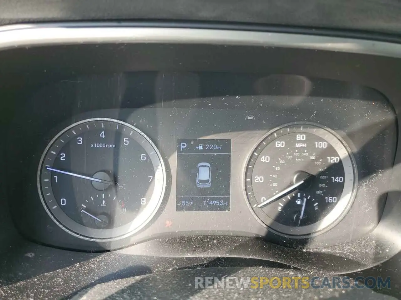 9 Photograph of a damaged car KM8J2CA47KU055568 HYUNDAI TUCSON 2019