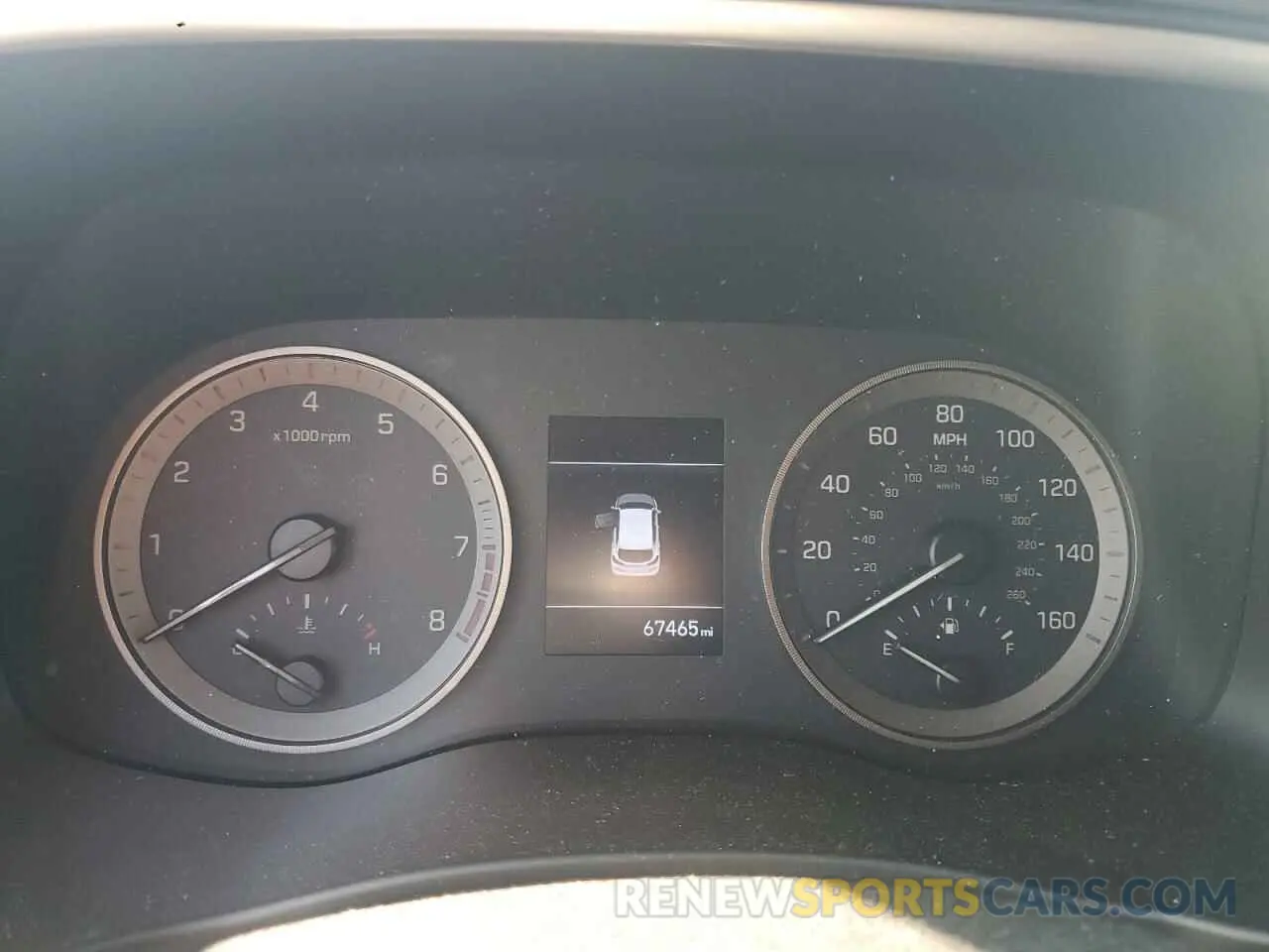 9 Photograph of a damaged car KM8J2CA47KU068806 HYUNDAI TUCSON 2019