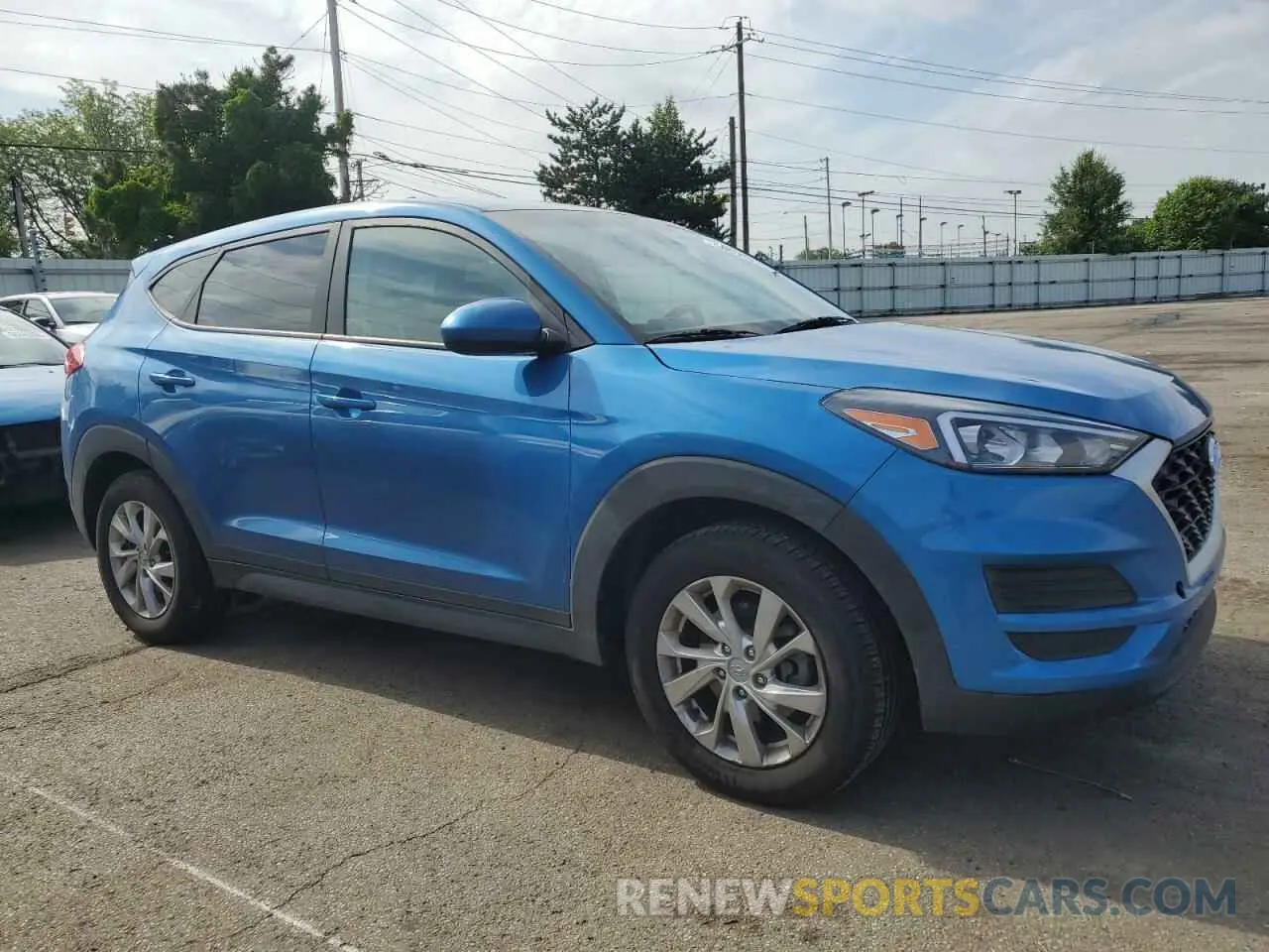4 Photograph of a damaged car KM8J2CA47KU917574 HYUNDAI TUCSON 2019