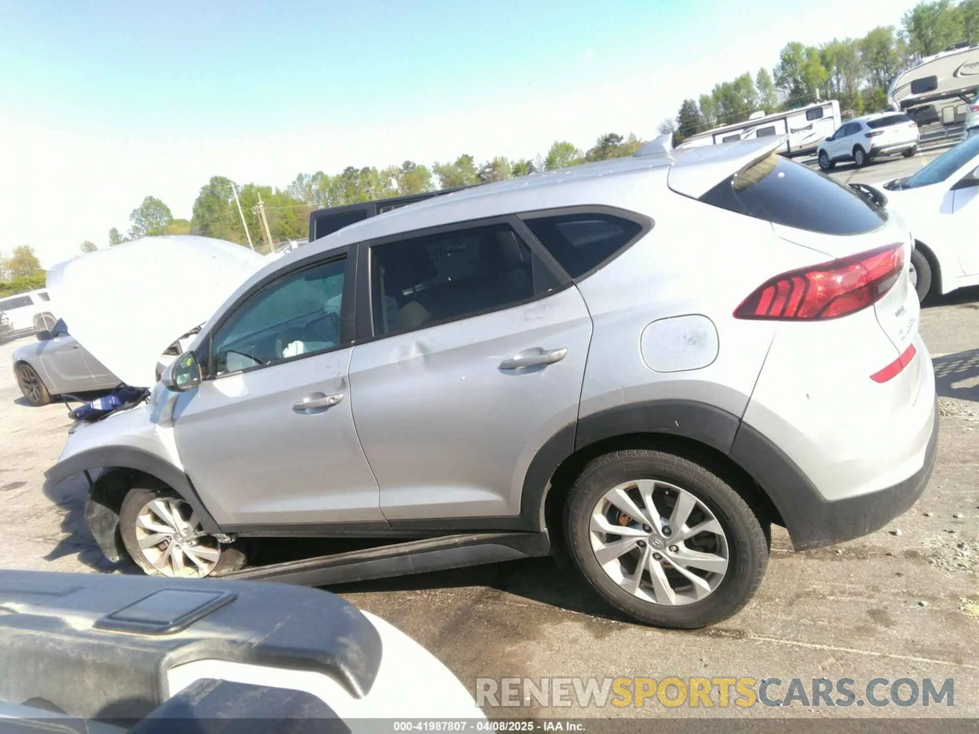 15 Photograph of a damaged car KM8J2CA47KU918983 HYUNDAI TUCSON 2019
