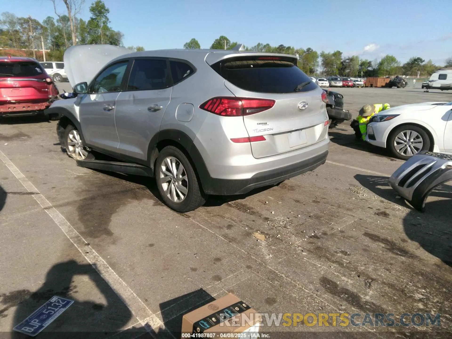 3 Photograph of a damaged car KM8J2CA47KU918983 HYUNDAI TUCSON 2019