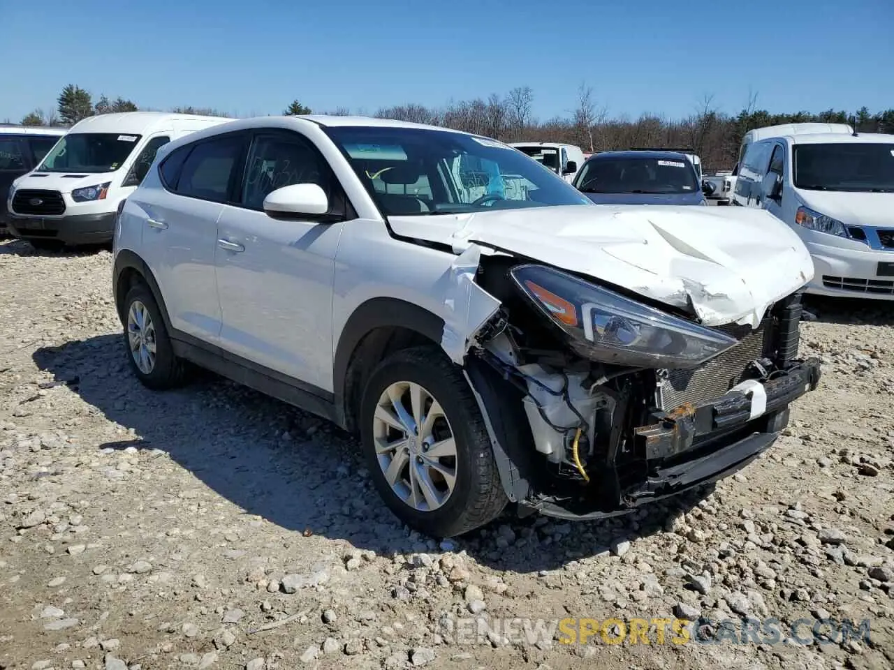 4 Photograph of a damaged car KM8J2CA47KU985292 HYUNDAI TUCSON 2019
