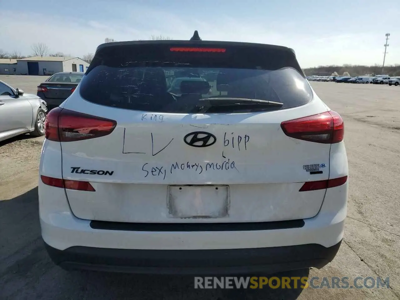 6 Photograph of a damaged car KM8J2CA47KU985373 HYUNDAI TUCSON 2019