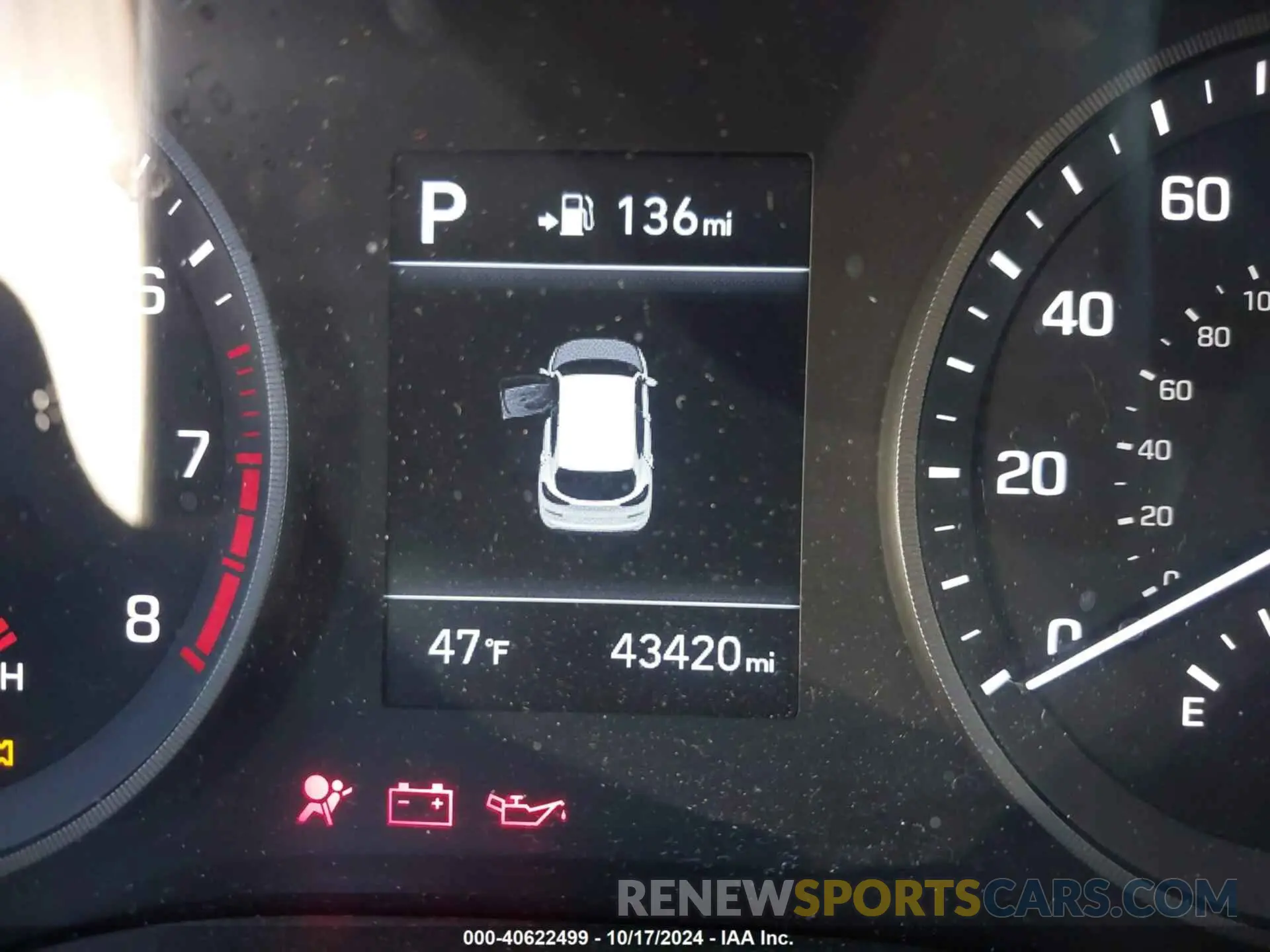 16 Photograph of a damaged car KM8J2CA48KU054607 HYUNDAI TUCSON 2019
