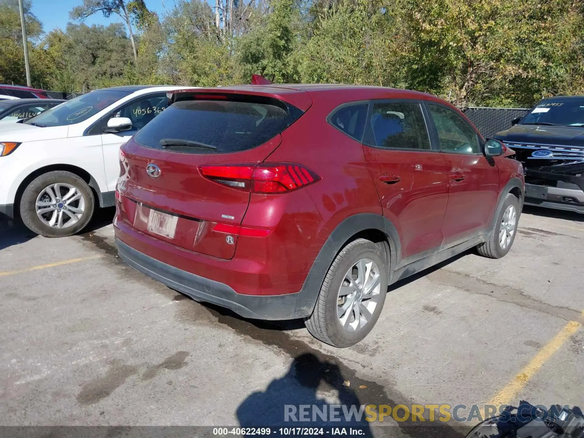 4 Photograph of a damaged car KM8J2CA48KU054607 HYUNDAI TUCSON 2019